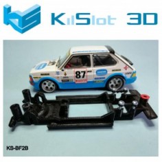 KILSLOT CHASIS 3D LINEAL BLACK SEAT FURA CRONO SCX