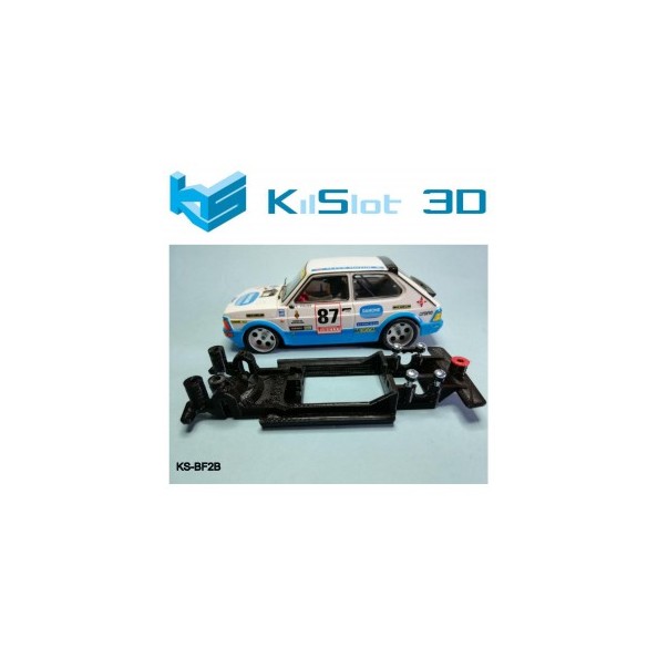 KILSLOT CHASIS 3D LINEAL BLACK SEAT FURA CRONO SCX