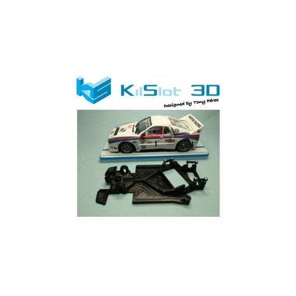 KILSLOT KS-AL18 CHASIS 3D ANGULAR RACE 2018 LANCIA 037 NINCO