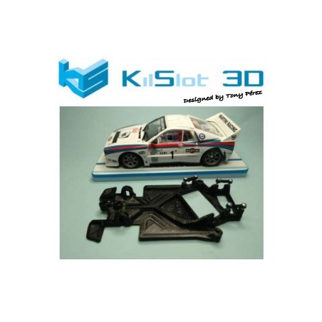 KILSLOT KS-AL18 CHASIS 3D ANGULAR RACE 2018 LANCIA 037 NINCO