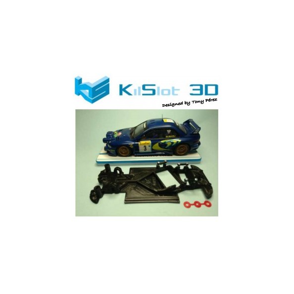 KILSLOT KS-AN18 CHASIS 3D ANGULAR RACE 2018 SUBARU MSC