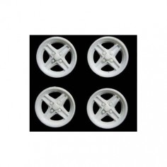 MUSTANG T150SP4W Tapacubos blancos type 131 para llanta 15 mm Sloting Plus