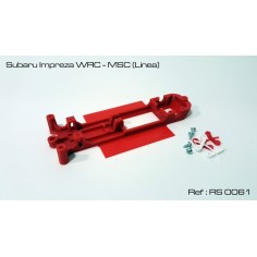 RED SLOT RS-0061 CHASIS 3D SUBARU IMPREZA WRC MSC