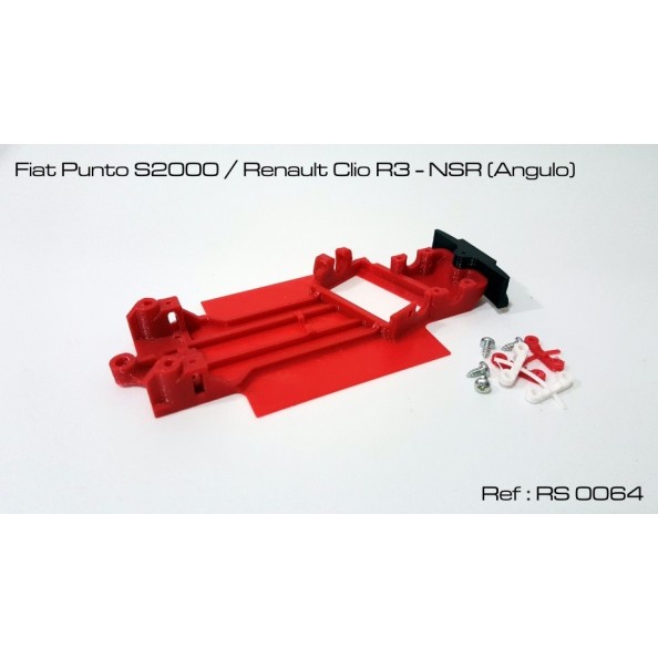 RED SLOT RS-0064 CHASIS 3D FIAT PUNTO / RENAULT CLIO NSR