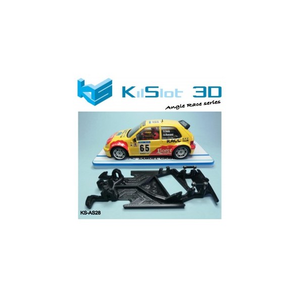 Kilslot AS28 Chasis 3d angular RACE Soft Citroen Saxo Ninco