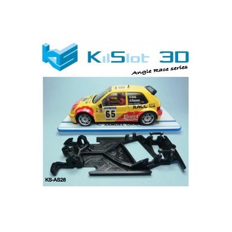 Kilslot AS28 Chasis 3d angular RACE Soft Citroen Saxo Ninco