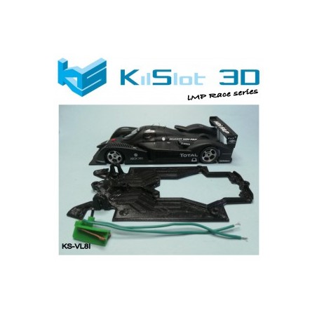 Kilslot KS-VL8I Chasis Race bancada Peugeot 908 LMP Avant