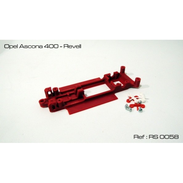 RED SLOT RS-0058 CHASIS 3D OPEL ASCONA 400 REVELL