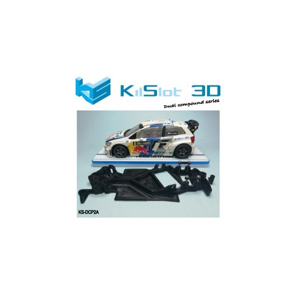 Kilslot DCP2A Chasis 3d angular DUAL COMP Polo WRC Superslot