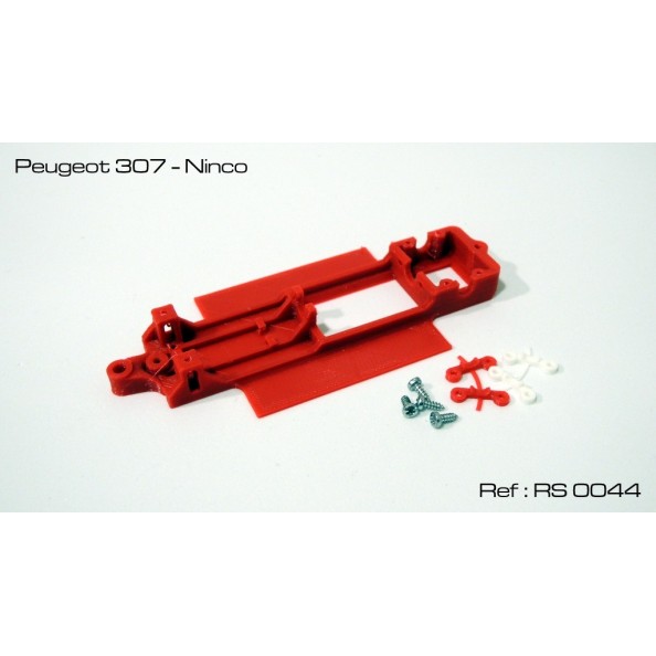 RED SLOT RS-0044 CHASIS 3D PEUGEOT 307 NINCO