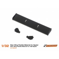 Scaleauto 3630a1 Alerón goma flexible Spyker