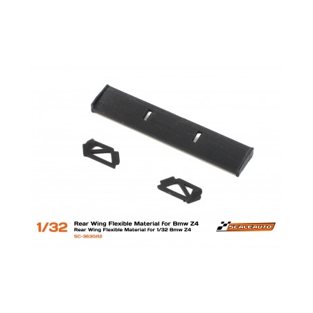 Scaleauto 3630A2 Alerón goma flexible BMW Z4