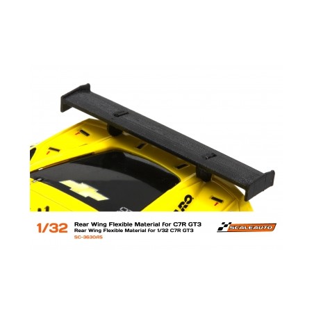 Scaleauto 3630A5 Alerón goma flexible Corvette C7R GT3