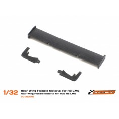 Scaleauto 3630A6 Alerón goma flexible Audi R8 LMS