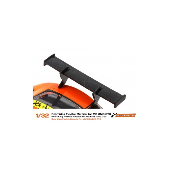 Scaleauto 3630A7 Alerón goma flexible Mercedes AMG GT3