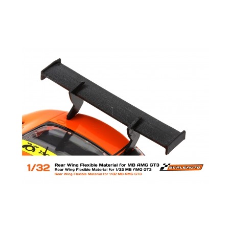 Scaleauto 3630A7 Alerón goma flexible Mercedes AMG GT3