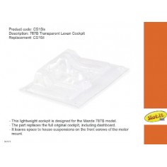 Slot.it CS15IX Cockpit lexan Mazda 787B