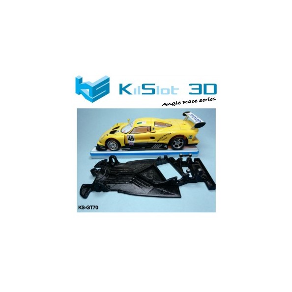Kilslot GT70 Chasis 3d angular RACE Soft Lotus Elise GT1 Avant