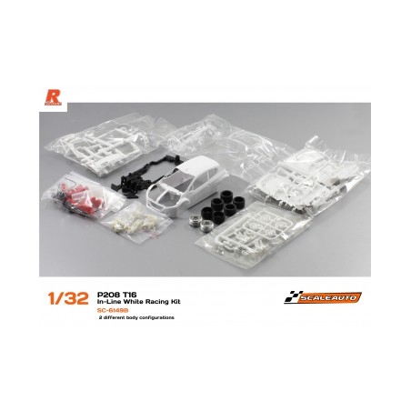 Scaleauto 6149B Peugeot T16 kit en blanco linea