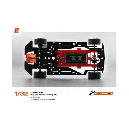 Scaleauto 6149B Peugeot T16 kit en blanco linea