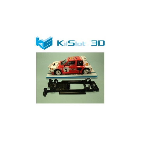 Kilslot BP1B Chasis 3d lineal black Peugeot 205 T16 Spirit