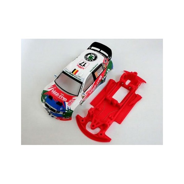 Mustang CB0028LV Chasis 3d lineal Skoda Fabia Scalextric