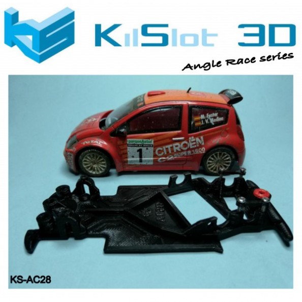 Kilslot AC28 Chasis 3D angular RACE SOFT Citroen C2 S1600 SCX