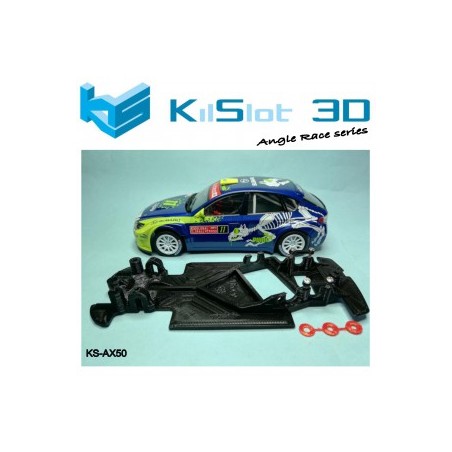 Kilslot AX50 Chasis 3D angular RACE SOFT Subaru N14 Avant Slot