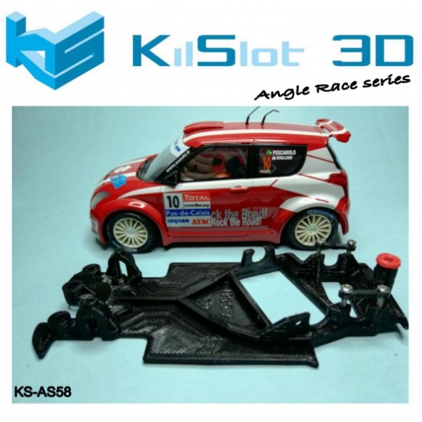 Kilslot AS58 Chasis 3d angular RACE SOFT Suzuki Swift S1600 SCX