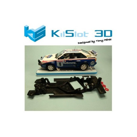 Kilslot KS-AC48 Chasis 3D angular RACE 2018 Audi Quattro Fly