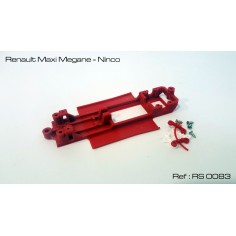 RED SLOT RS-0083 CHASIS 3D RENAULT MAXI MEGANE NINCO