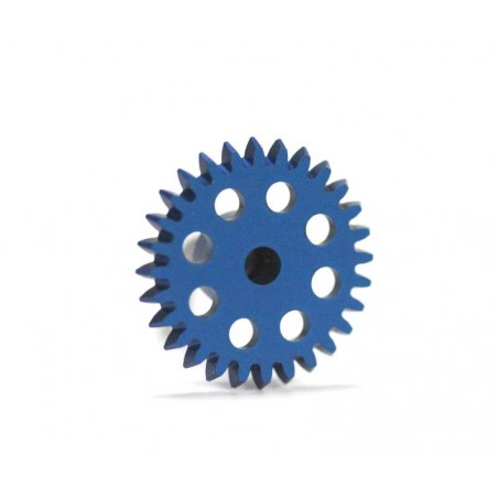 Sloting Plus SP072328 Corona ángulo 28 dientes azul