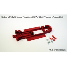 CHASIS 3D SUBARU / 207 / MANTA AVANT SLOT RED SLOT