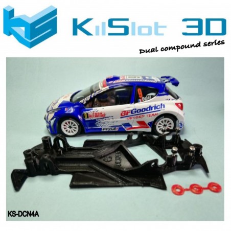 KILSLOT KS-DCN4A chasis 3d angular DUAL COMP Peugeot 207 AVANT
