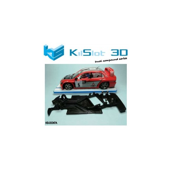 Kilslot KS-DCN7A chasis 3d angular DUAL COMP MITSUBISHI WRC NINCO