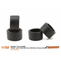 Scaleauto SC-4752AS25 Neumáticos goma A-S25 (Shore 25) 19X10,5mm