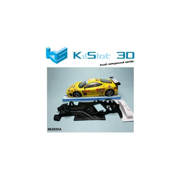 Kilslot KS-DCG1A Chasis angular DUAL COMP Ferrari 360 Modena Ninco