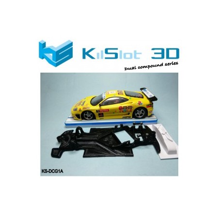 Kilslot KS-DCG1A Chasis angular DUAL COMP Ferrari 360 Modena Ninco