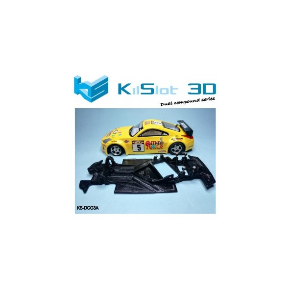 Kilslot KS- DCG3A Chasis 3d angular DUAL COMP Nissan 350Z Power Slot