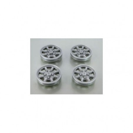 MUSTANG M-T155SC7S Tapacubos plata MINILITE para llanta 15,5 SCALEAUTO