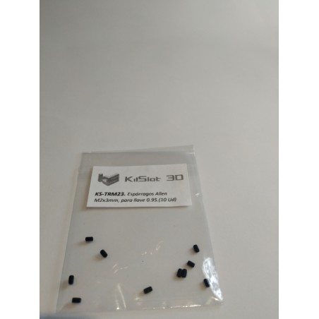 KILSLOT KS-TRM23 ESPÁRRAGOS ALLEN M2x3mm, PARA LLAVE 0,95 (10UD)