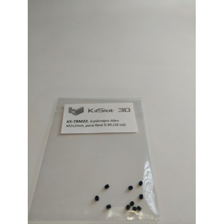 KILSLOT KS-TRM22 ESPÁRRAGOS ALLEN M2x2mm, PARA LLAVE 0,95 (10UD)