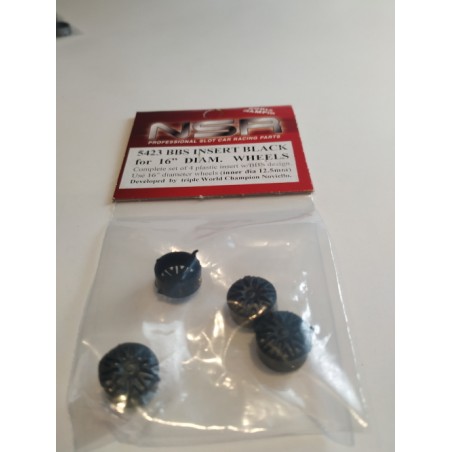 NSR 5423 tapacubos llanta 16 BBS negros
