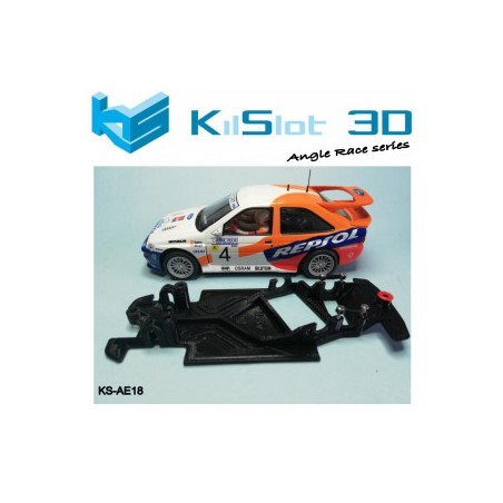 Kilslot KS-AE18 Chasis 3d Race soft Ford Escort RS Cosworth SCX