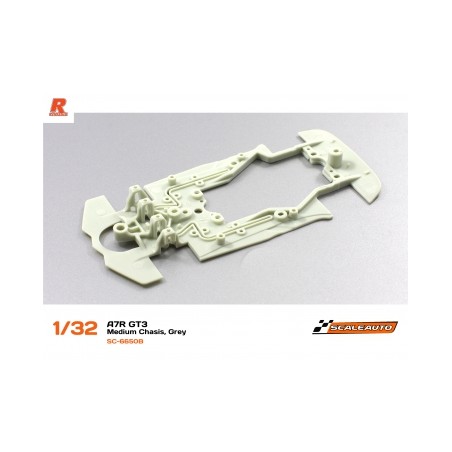 Scaleauto SC-6650B Chasis para A7R GT3 Gris - Medio
