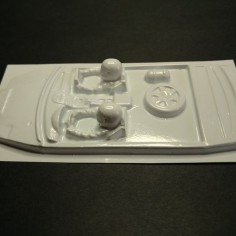 KILSLOT KS-LM12 COCKPIT LEXAN MITSUBISHI EVO IV SCX