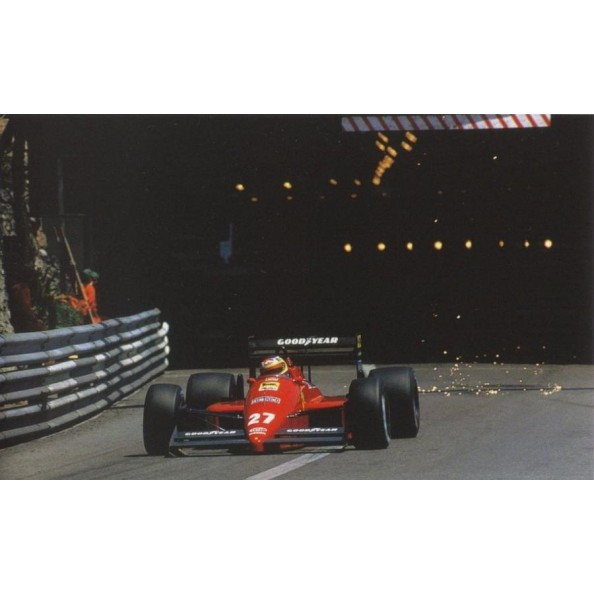 Mitoos M572 Calcas slot F1 Ferrari Monaco GP n27 Alboreto