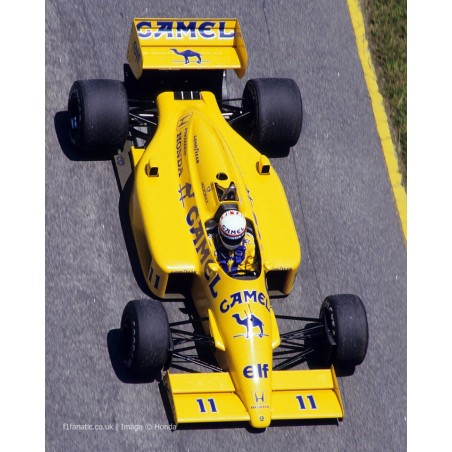 Mitoos M576 Calcas slot F1 Lotus 99T Mónaco GP n11 Nakajima