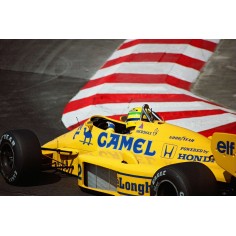 Mitoos M577 Calcas slot F1 Lotus 99T Mónaco GP n12 Senna 2