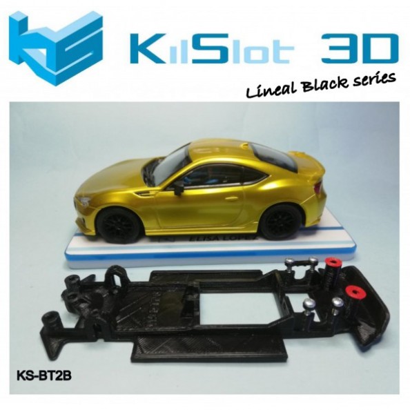 Kilslot KS-BT2B Chasis 3d lineal black Toyota GT86 / Subaru BRZ Policar